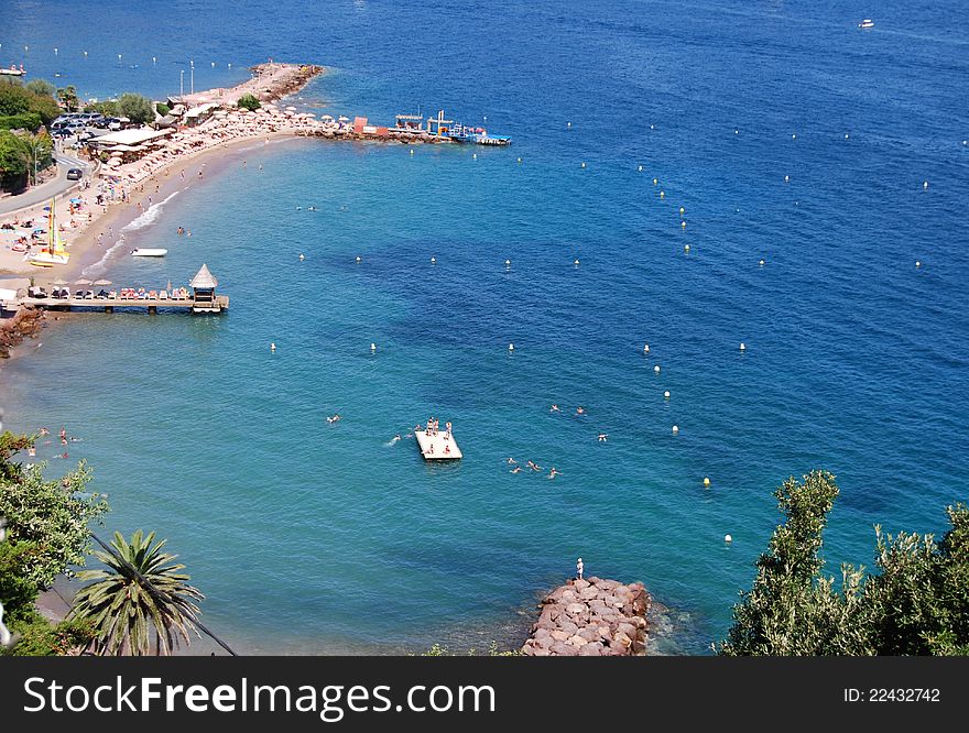 High Speed boats and ships on French Riviera