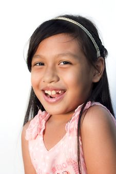 Little Girl Smile Royalty Free Stock Photography