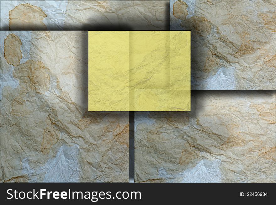 Crumple paper background. Useful for texture and background. Crumple paper background. Useful for texture and background.