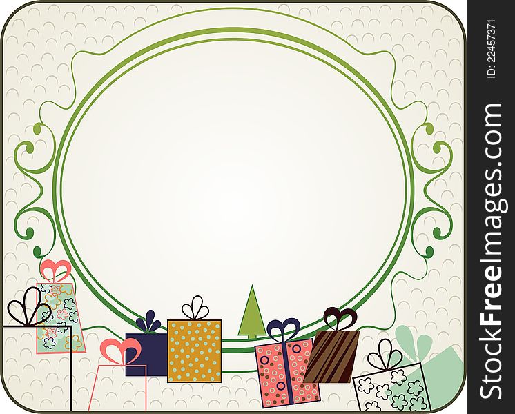 Christmas frame