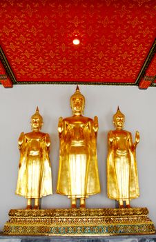Three Buddha Image In Thailand Stock Photos Three Buddha Image In Thailand Stock Photos
