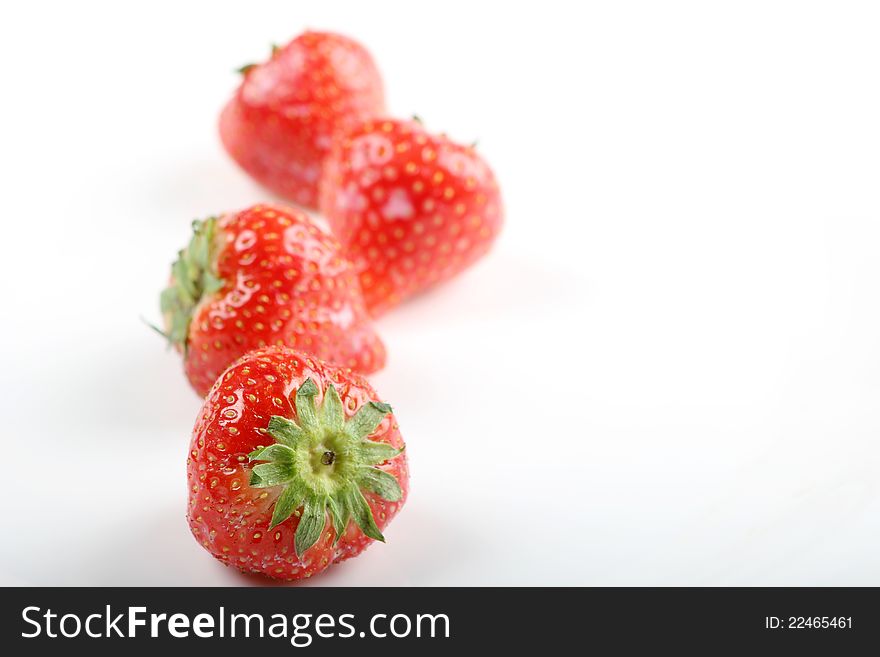 Closeup with red healthy strawberries. Closeup with red healthy strawberries