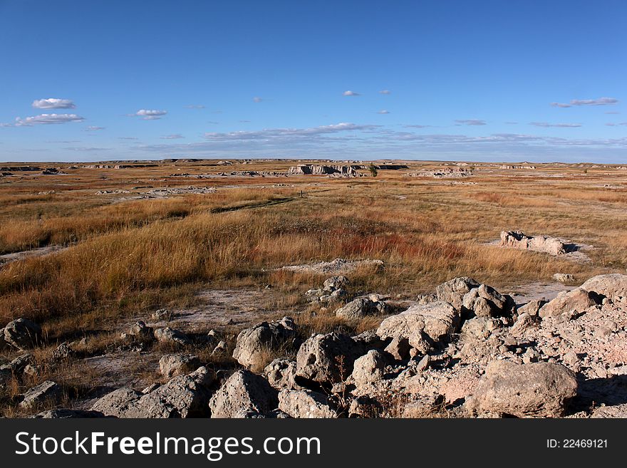 Badlands national park south dakota