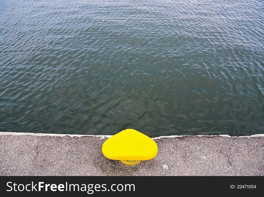 Abstract view of landing pier. Abstract view of landing pier.