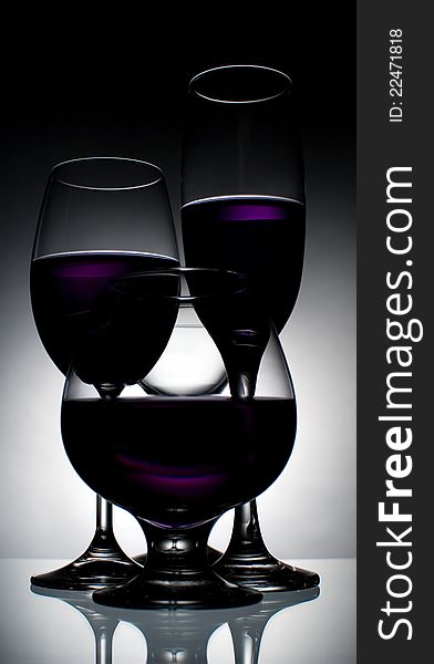 Image of wine glass for celebration