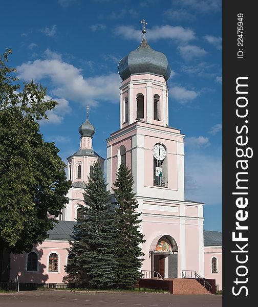 Cathedral In The Town Of Novgorod Region
