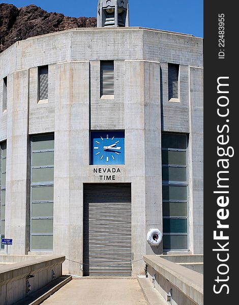 Hoover Dam Nevada Intake Tower