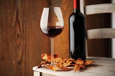 Glass Of Red Wine Royalty Free Stock Photography Glass Of Red Wine Royalty Free Stock Photography