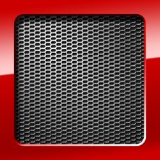 Metal Honeycomb Grid Royalty Free Stock Photography Metal Honeycomb Grid Royalty Free Stock Photography