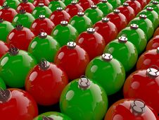 Christmas Spheres Royalty Free Stock Photography Christmas Spheres Royalty Free Stock Photography