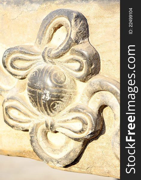 Stone carving works