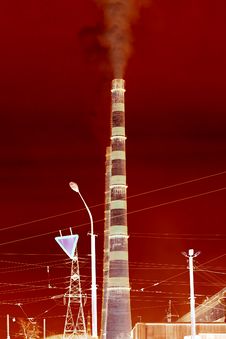 Industrial Pollution Stock Image Industrial Pollution Stock Image