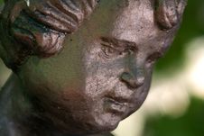 The Bronze Child Stock Photo The Bronze Child Stock Photo