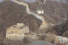 Great Wall, JianKou, Beijing Royalty Free Stock Photos Great Wall, JianKou, Beijing Royalty Free Stock Photos