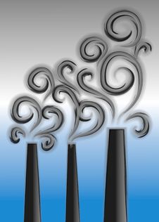 Smoke Stacks Pollution Clipart Royalty Free Stock Photos Smoke Stacks Pollution Clipart Royalty Free Stock Photos