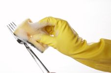 Hand In Rubber Glove 25 Stock Images Hand In Rubber Glove 25 Stock Images