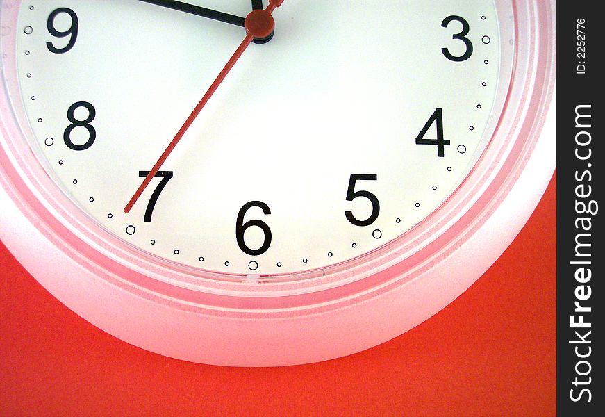 White Wall Clock