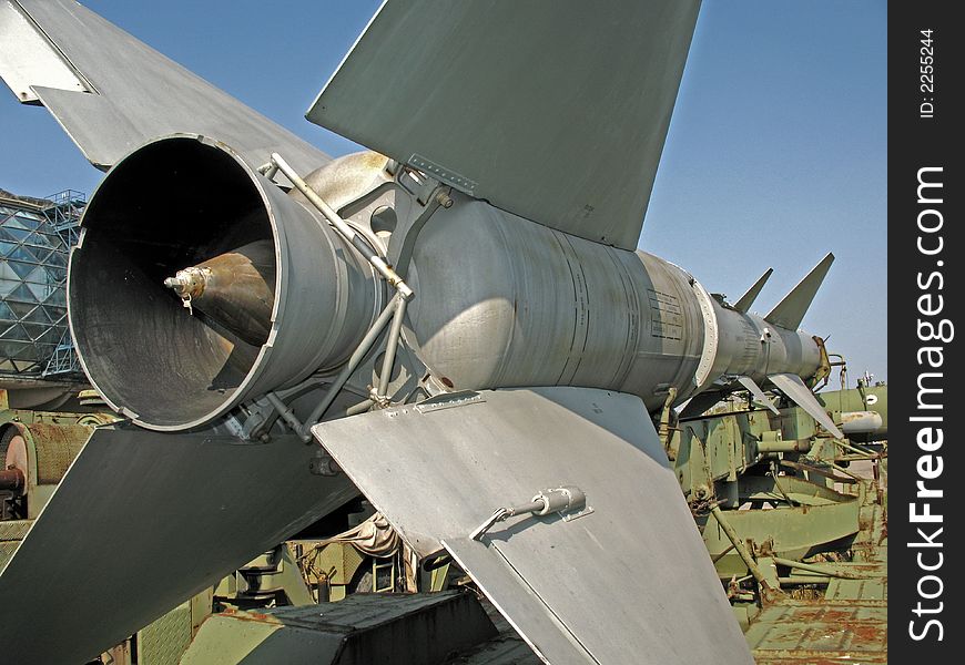 Aircraft missile of the soviet war plane