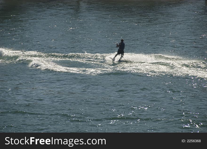 Water skier