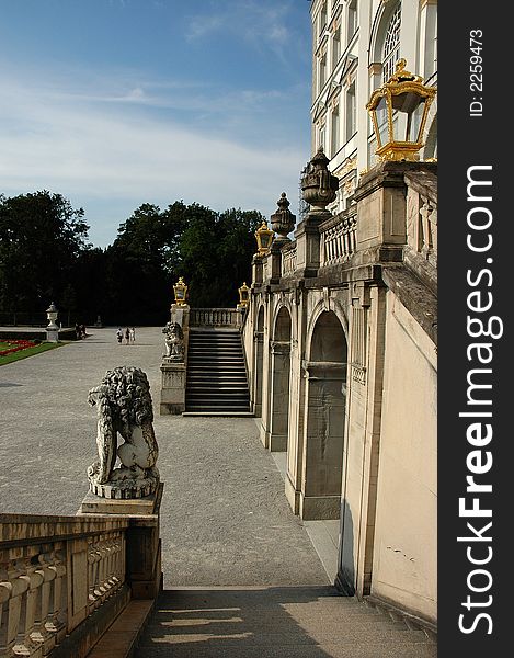 Nymphenburg palace in Munich, Germany