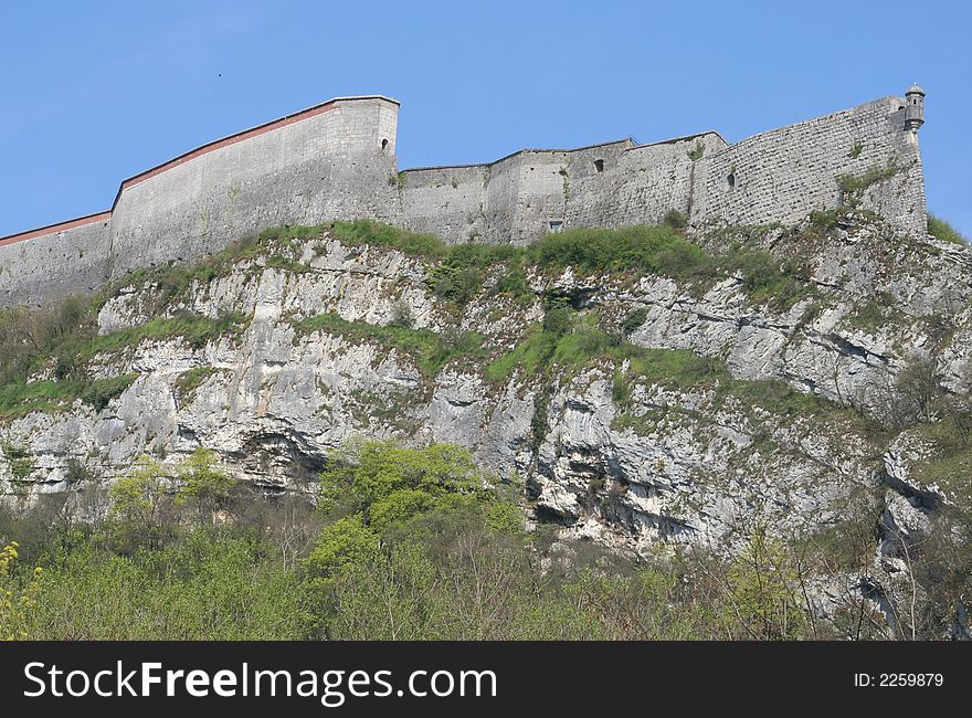 Besancon Fortress Wall