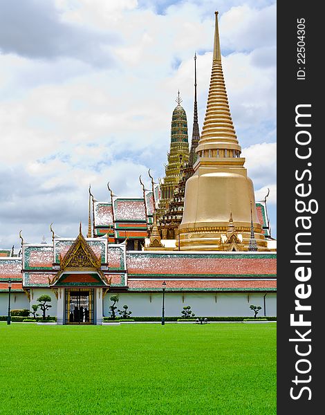 Wat Phra Kaew Royal Palace in Bangkok, Thailand