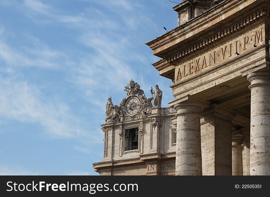 One bell on the terrain of the vatican