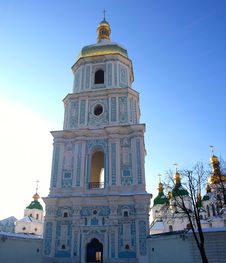 Bell Tower Of The Orthodox Saint Sofia Stock Image Bell Tower Of The Orthodox Saint Sofia Stock Image