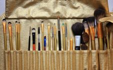 Make Up Brushes Royalty Free Stock Photo Make Up Brushes Royalty Free Stock Photo