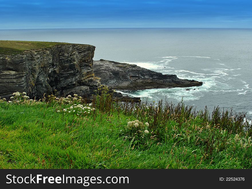 The most southerly tip of Ireland. Mizen Head. The most southerly tip of Ireland. Mizen Head.