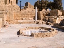 The Old City Of Caesarea Israe Royalty Free Stock Images