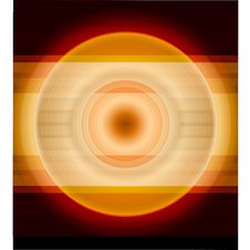 Orange Glowing Ring Stock Photography Orange Glowing Ring Stock Photography