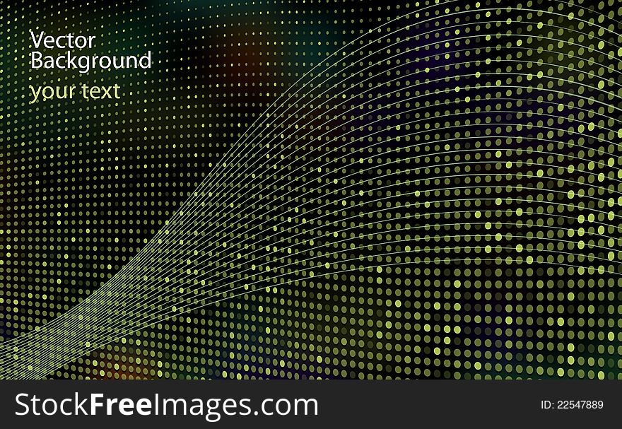 Dotted Abstract background for design presentations and reports