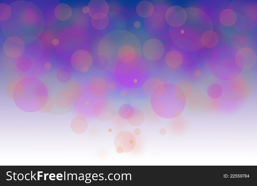 Abstract Violet Color Circle Background