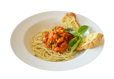 Pasta With Tomato Sauce Stock Photos Pasta With Tomato Sauce Stock Photos