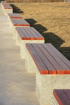 Benches Royalty Free Stock Image