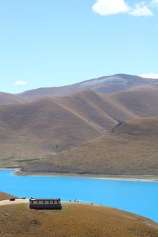 Yamdrok Lake Royalty Free Stock Photo Yamdrok Lake Royalty Free Stock Photo