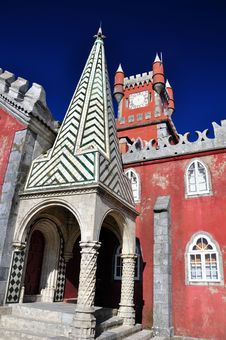 Pena Palace Royalty Free Stock Photography Pena Palace Royalty Free Stock Photography
