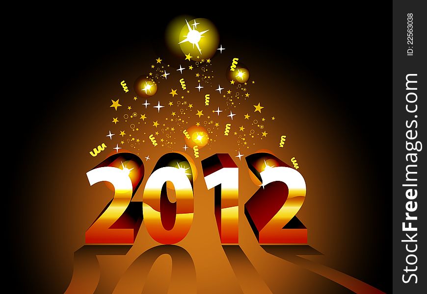 Artistic Concept Vector For 2012