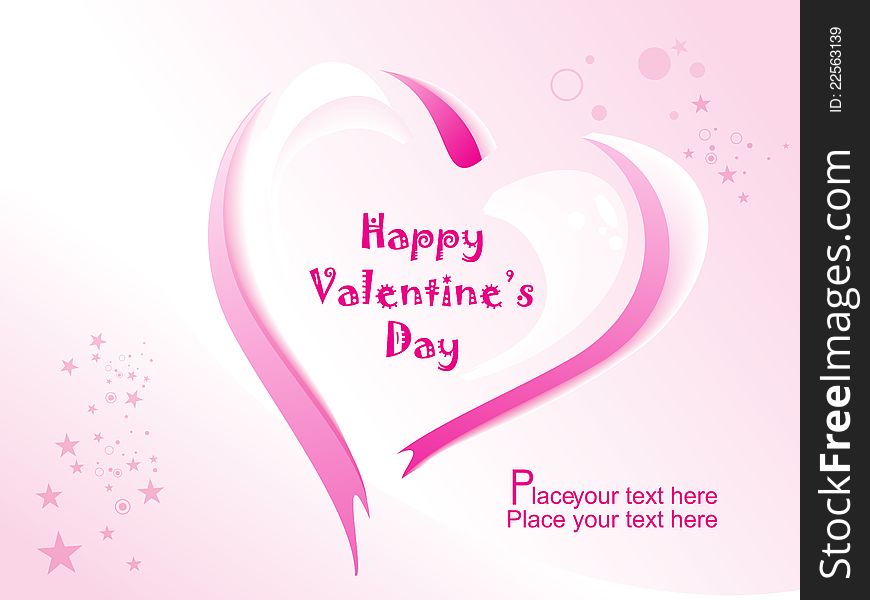 Vector for happy valentine day