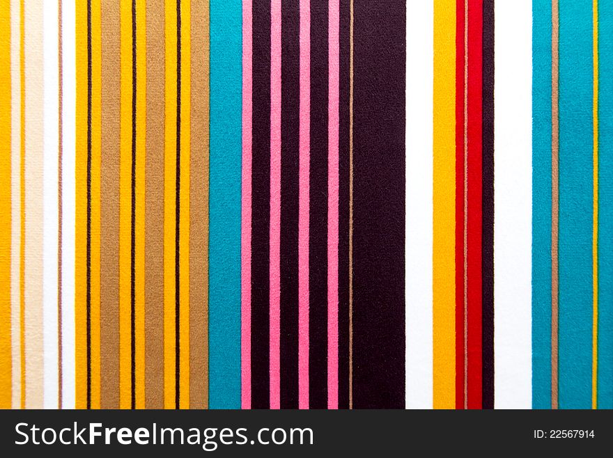 Retro style vertical striped pattern