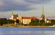 View On The Old City Of Riga, Europe Royalty Free Stock Photos View On The Old City Of Riga, Europe Royalty Free Stock Photos