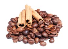 Coffee Beans And Cinnamon Stock Photos Coffee Beans And Cinnamon Stock Photos