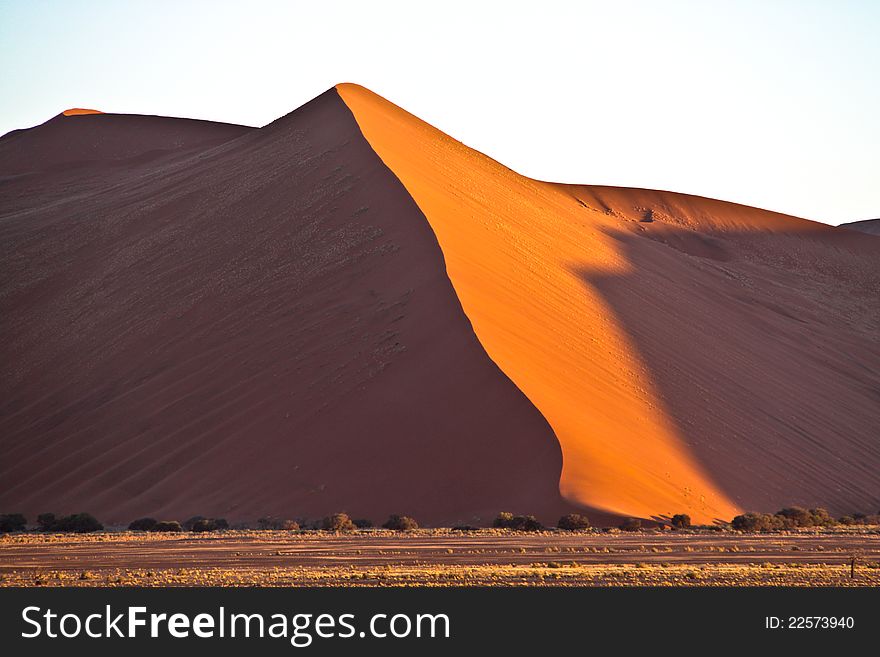 Dune in Namib Desert, Namibia