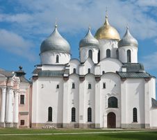 Saint Sophia Cathedral Of Great Novgorod Russia Stock Photos Saint Sophia Cathedral Of Great Novgorod Russia Stock Photos