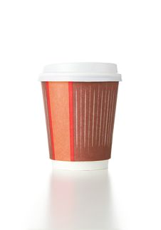 Take Away Coffee Cup Stock Photography