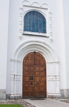 The Entrance To The St. Sophia Cathedral Royalty Free Stock Photos The Entrance To The St. Sophia Cathedral Royalty Free Stock Photos