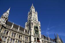 Neues Rathaus Munich Stock Photo