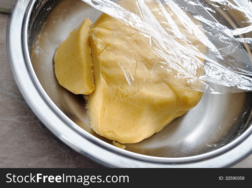 Raw Dough for Christmas cookies