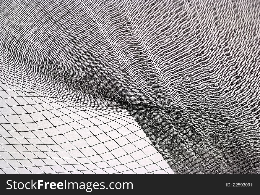 Net in black and white